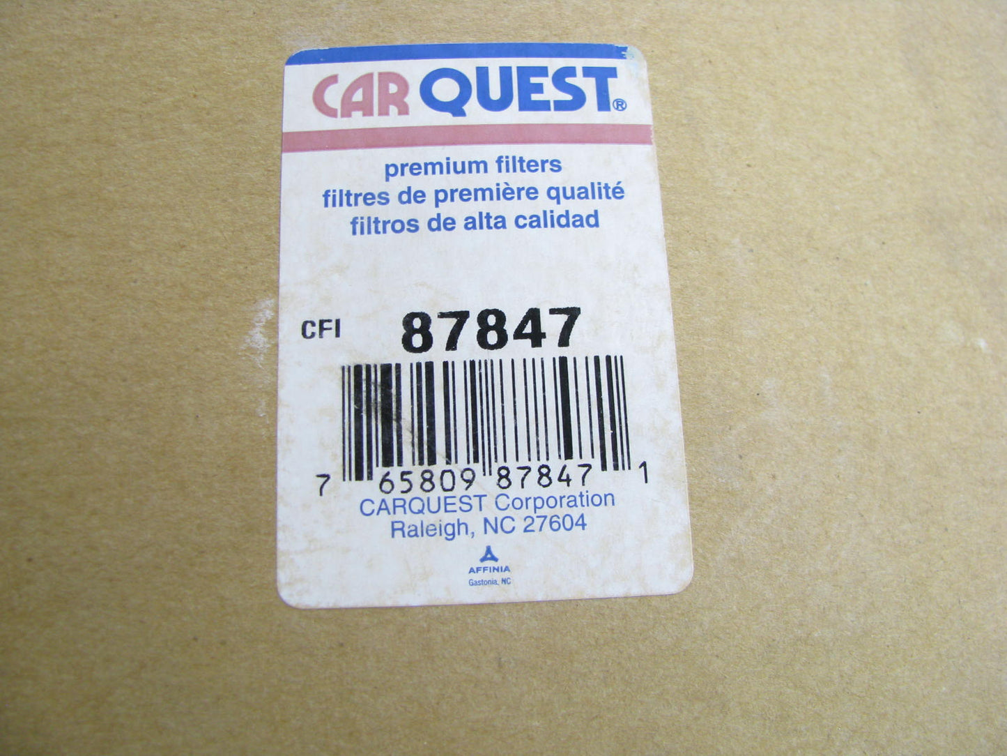 Carquest 87847 Air Filter Replaces CA11124 42847 LAF5568 AF2436 AF26207 P781098