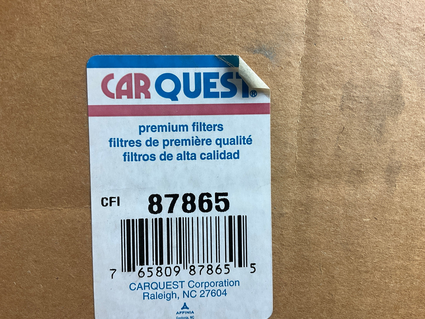 Carquest 87865 Air Filter - Replaces 42865, PA645, P119417, CA268, LAF268