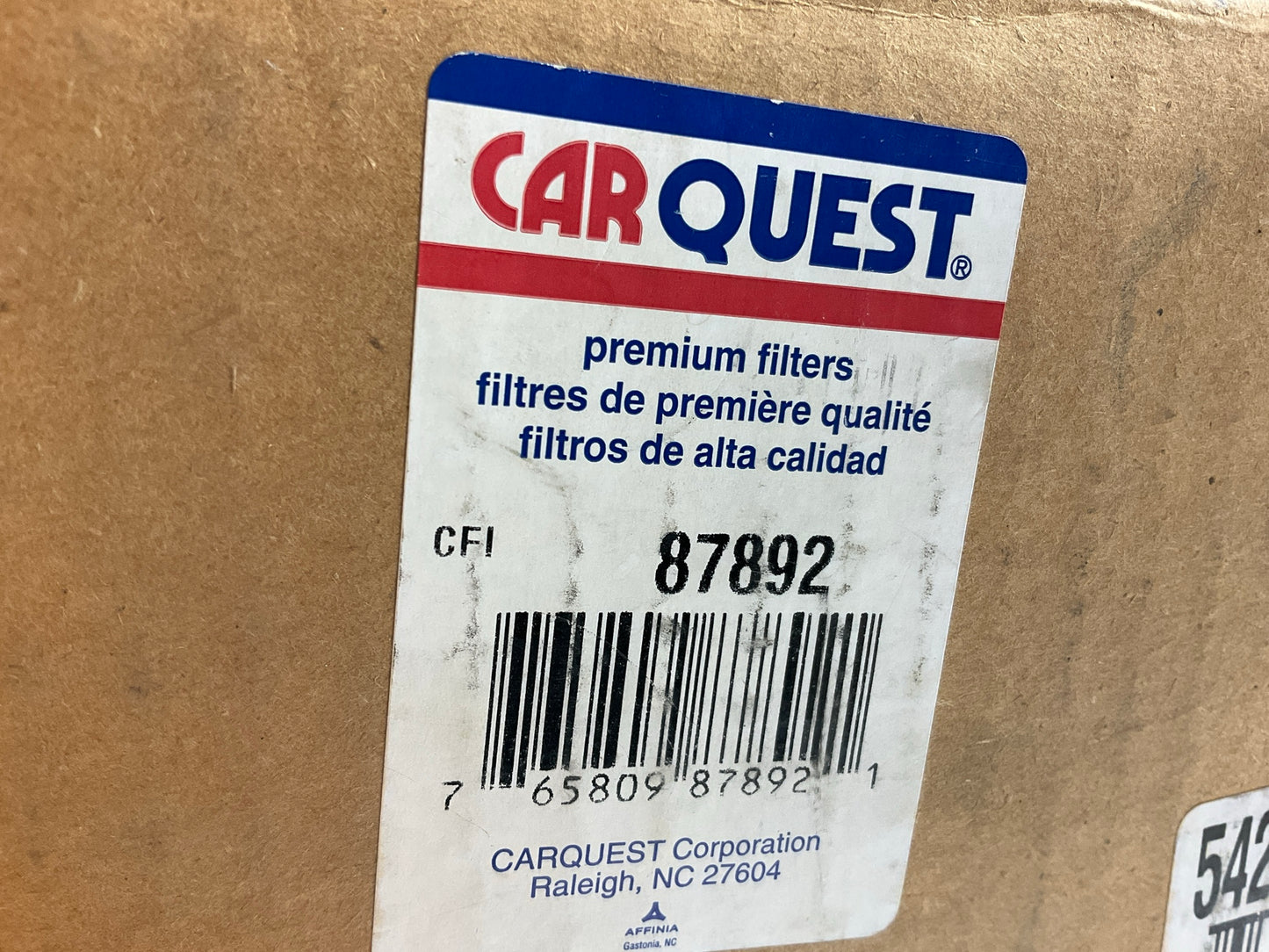 Carquest 87892 Engine Air Filter For 2003-2005 Land Rover Range Rover