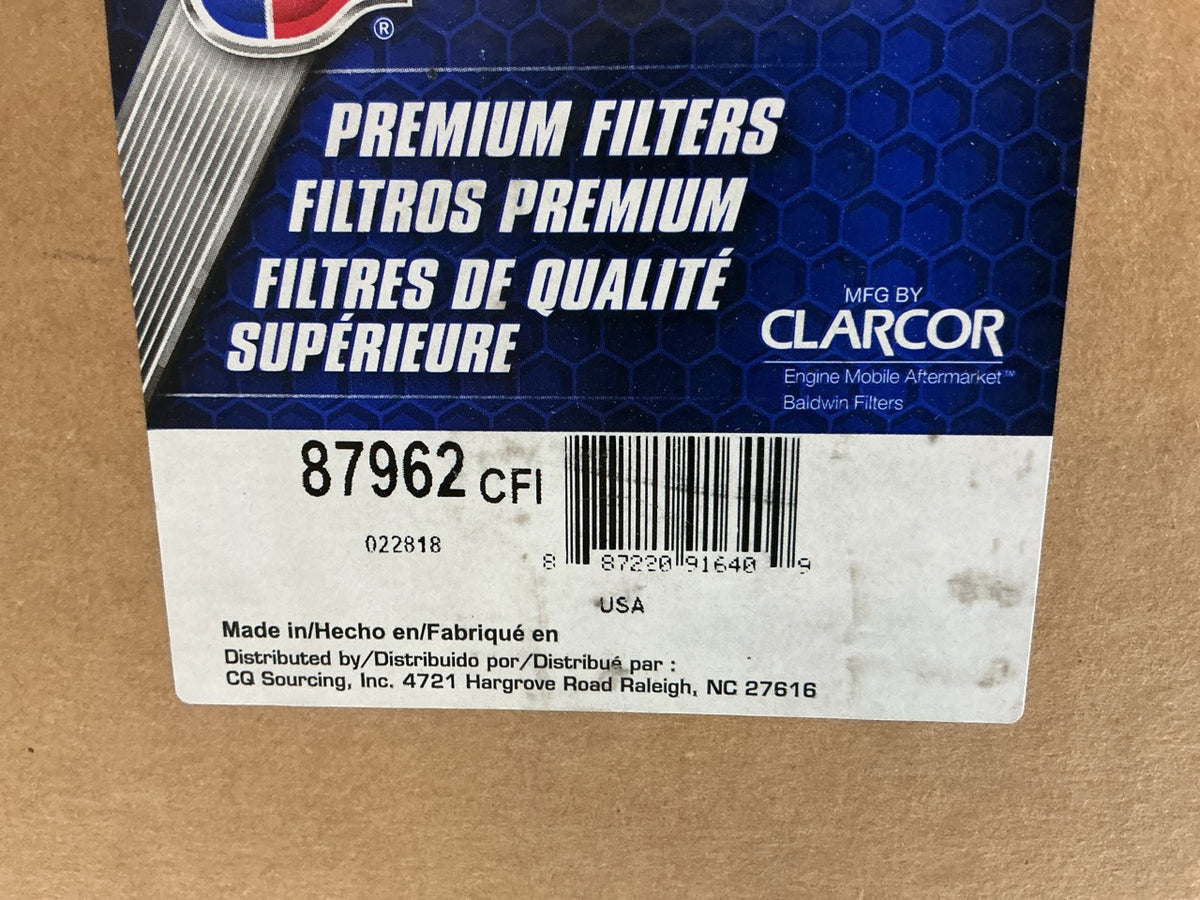 Carquest 87962 Air Filter - Replaces BALDWIN PA2302FN, WIX 42962, LAF1467