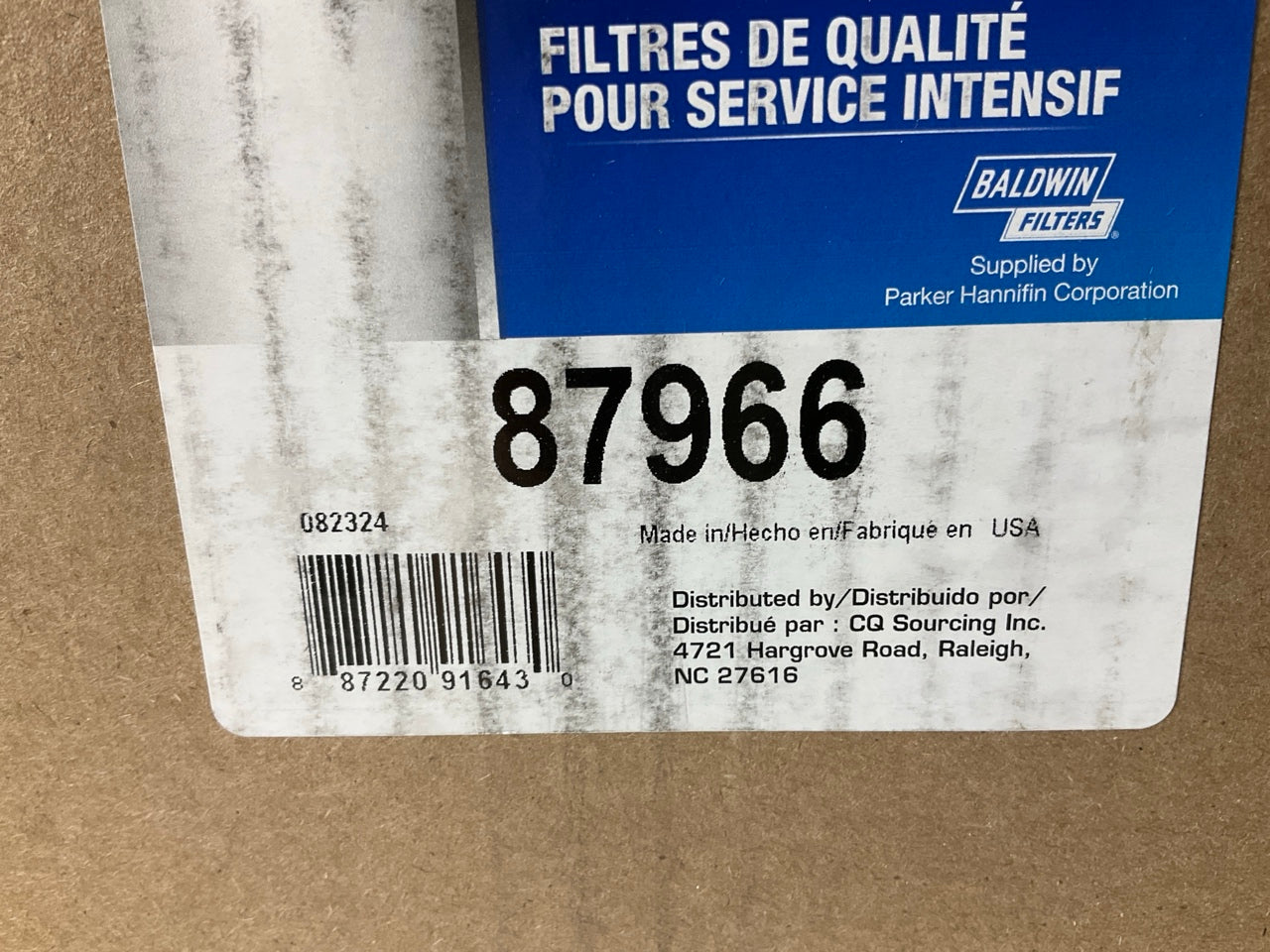 Carquest 87966 Air Filter Replaces: 42618 42966 CA1581 AF853 P134743 PA2312