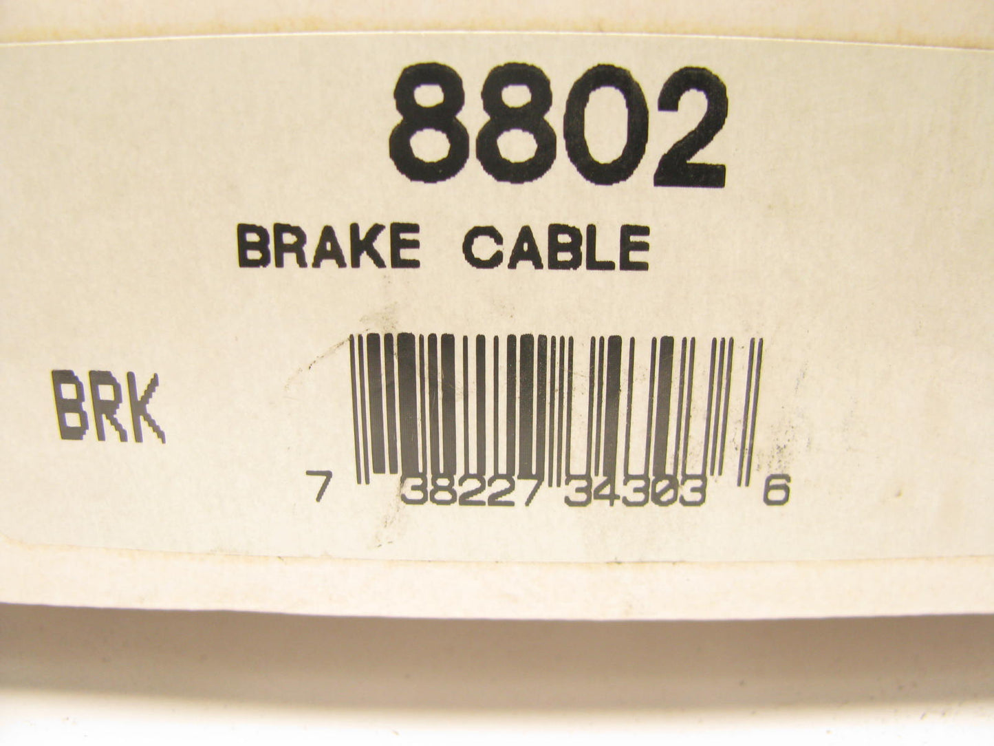 Carquest 8802 REAR LEFT Parking Brake Cable - 1989 Honda Accord 2-Door Coupe