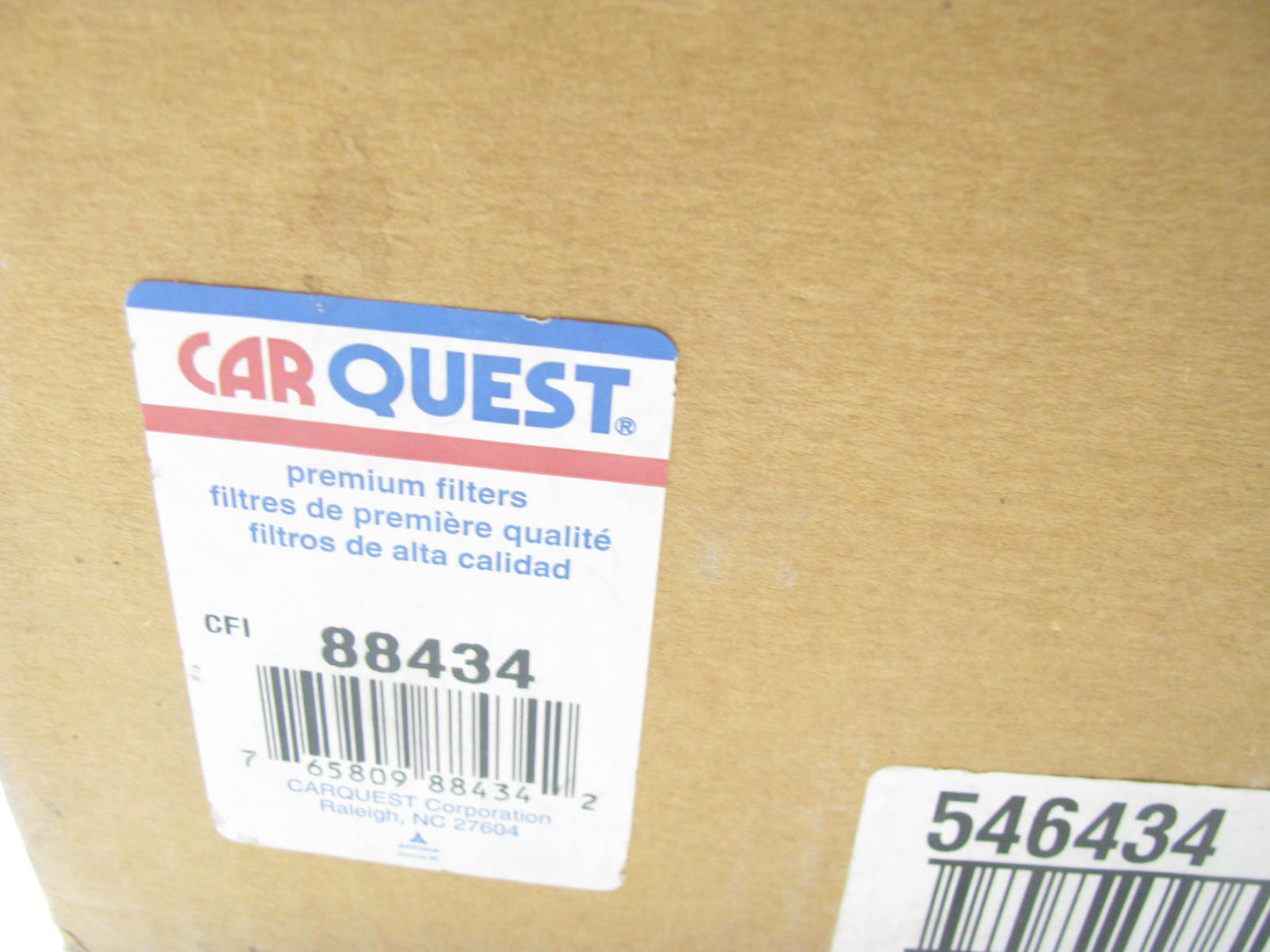 Carquest 88434 Air Filter Replaces CA7710 46434 LAF8404 RS3528 AF25279 P533109