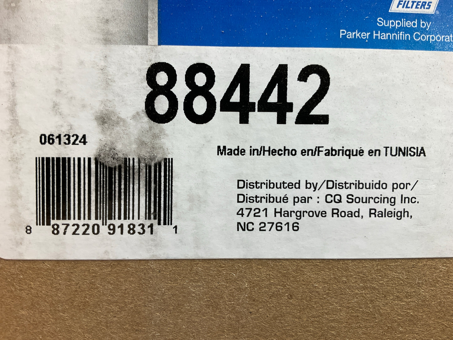 Carquest 88442 Air Filter Replaces WIX 46442, BALDWIN PA3879FN, 3595518M1