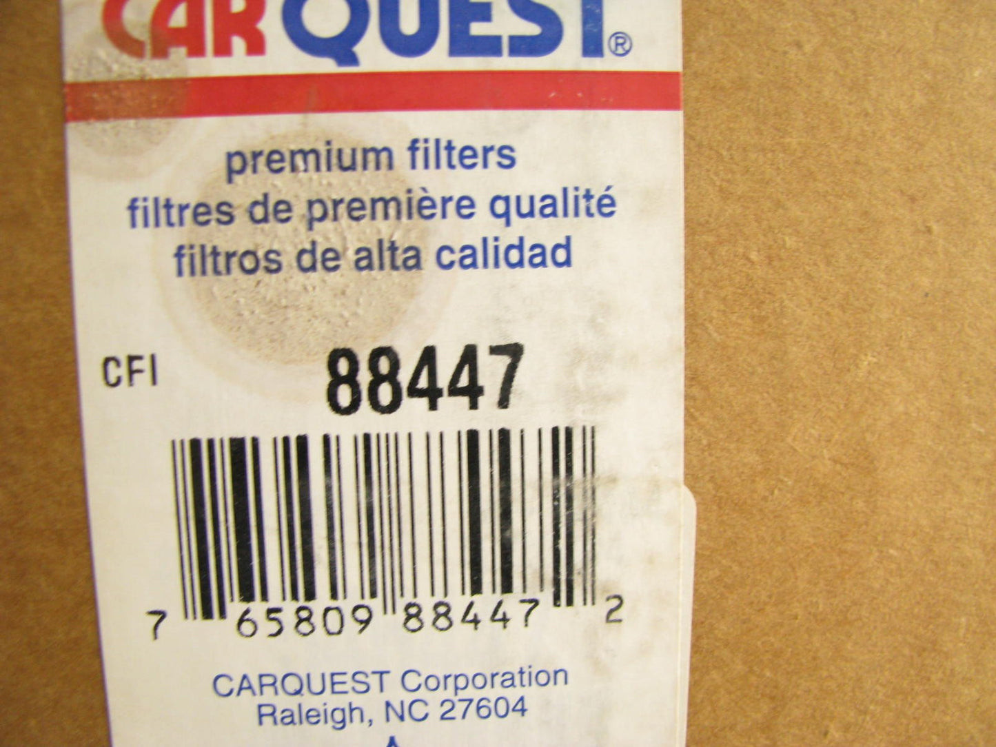 Carquest 88447 Air Filter Replaces: Wix 46447, LAF22057
