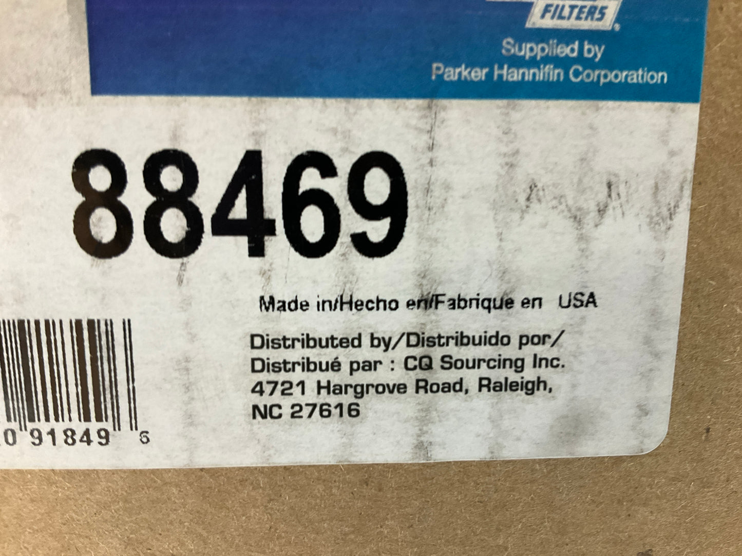 Carquest 88469 Air Filter - Replaces RE36238, 3910466, PA2819, Wix 46469