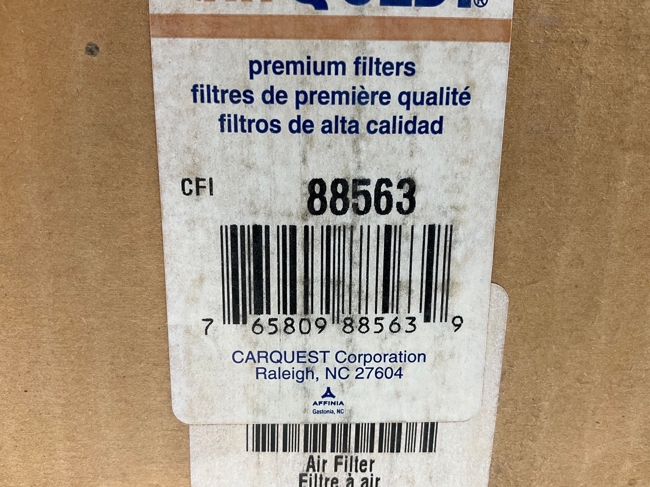 Carquest 88563 Air Filter Replaces: 46563 A64992 6563 LAF4173 AF2085 P539474