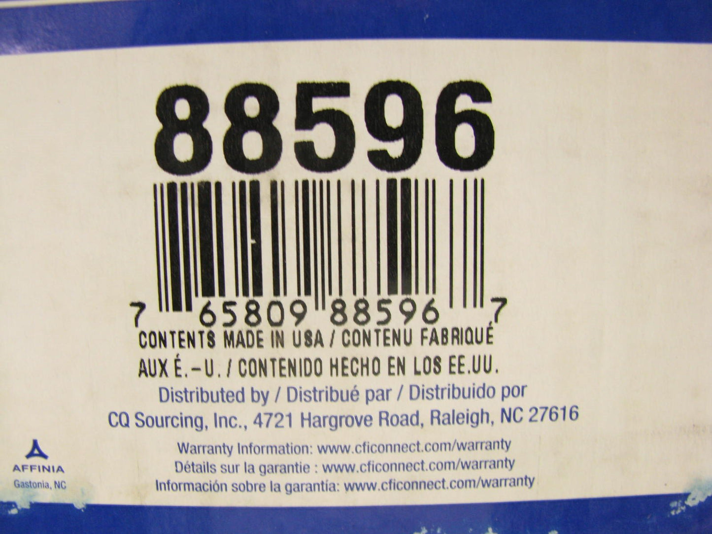 Carquest 88596 Air Filter Replaces 46624 46596 6624 AF1943M AF1806M PA2661