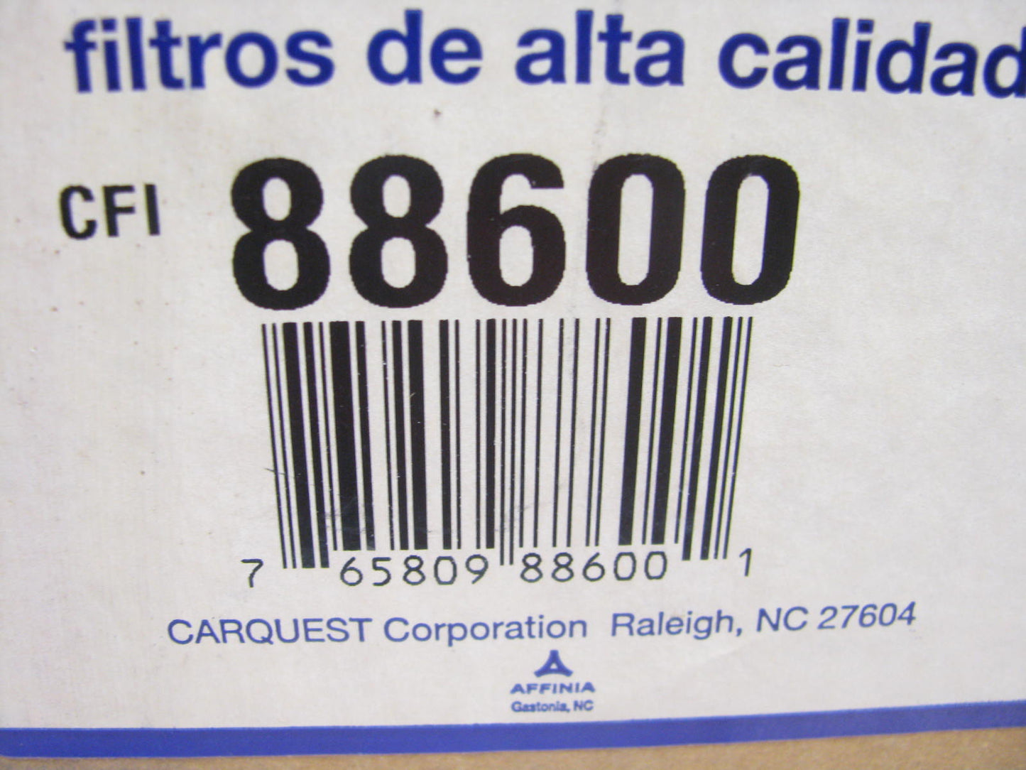Carquest 88600 Air Filter Replaces CA7465 46600 A65021 LAF1804 AF2137 AF4567