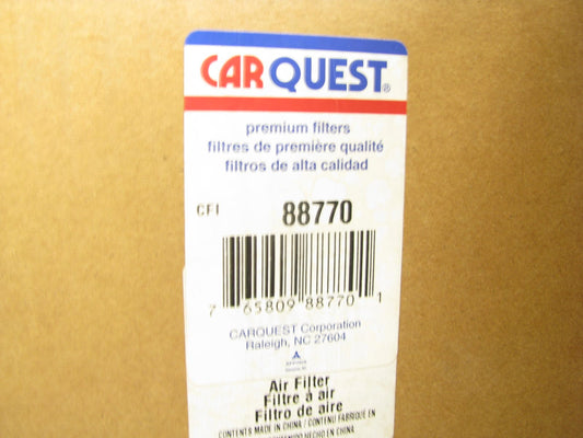 Carquest 88770 Air Filter Replaces: 49770 6770 LAF8150 RS4638 AF25627 P777868