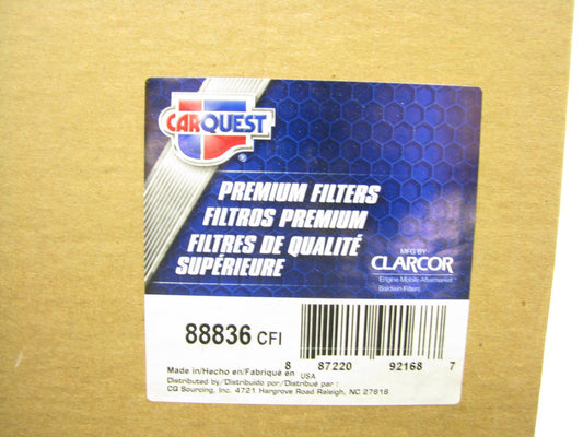 Carquest 88836 Air Filter Replaces: 46836 RS3920 AF26391 AF2382 6836 LAF3947