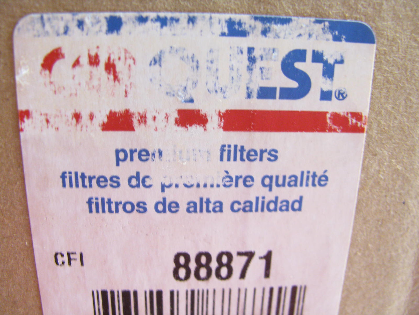 Carquest 88871 Air Filter Replaces 46871 CA9346SY LAF9102 RS4637 AF25732 P609239