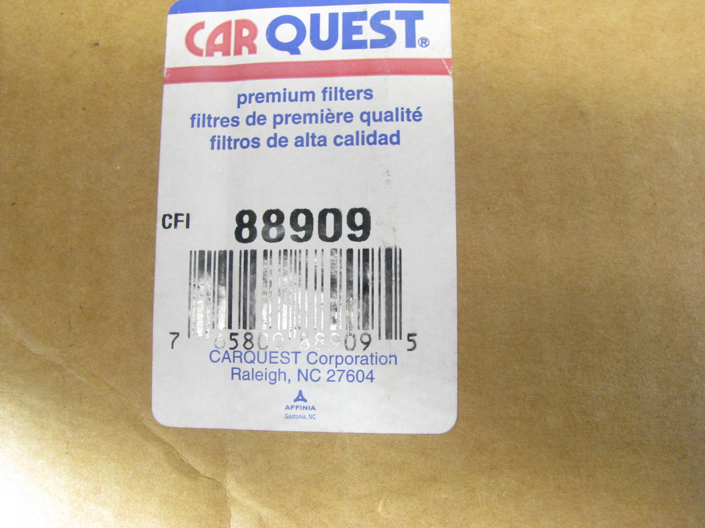 Carquest 88909 Inner Air Filter For Kobelco Excavators - 46909