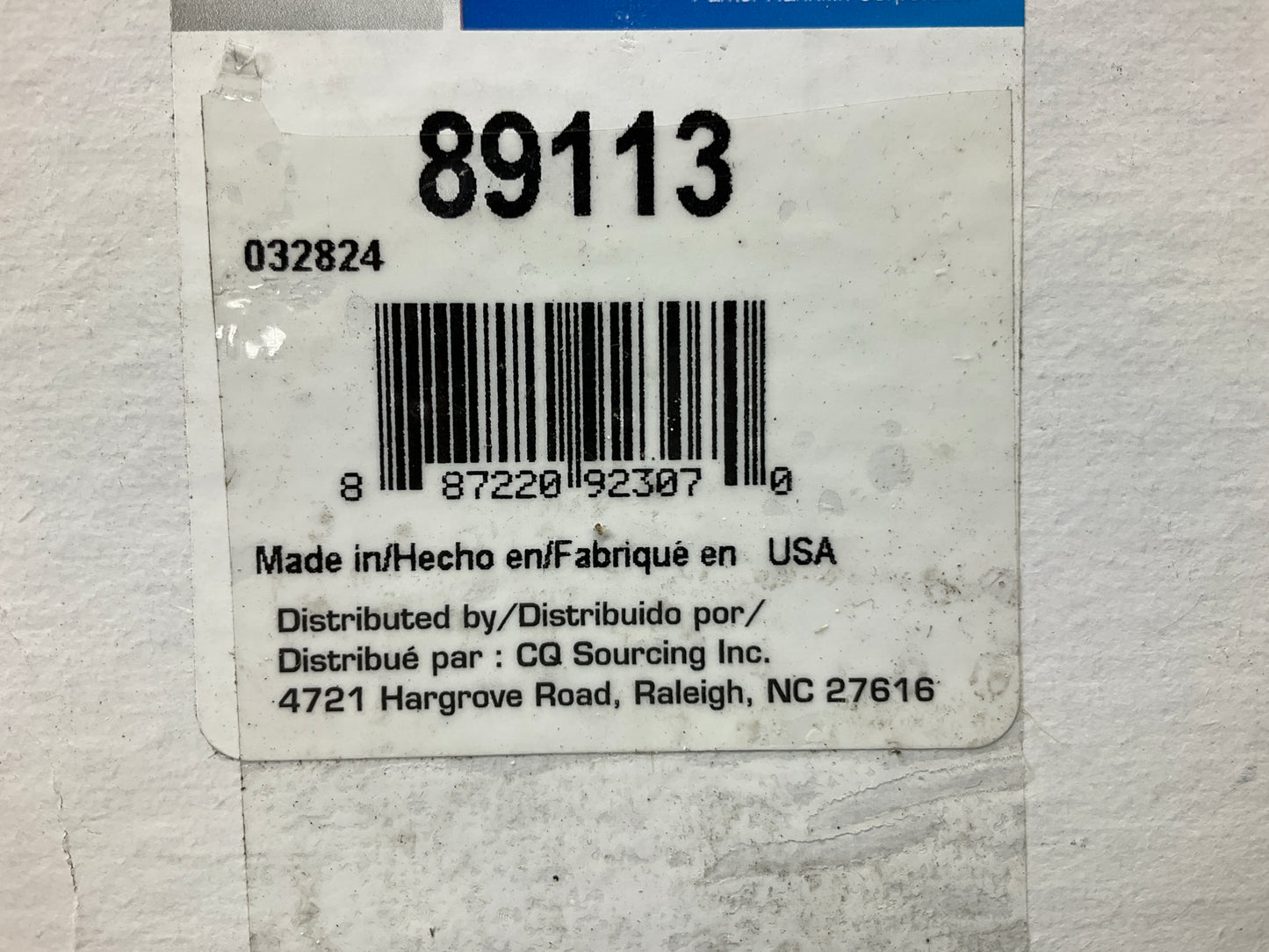 Carquest 89113 Coolant Filter Replaces PR8694 W55977 24113 LFW2127 B5087