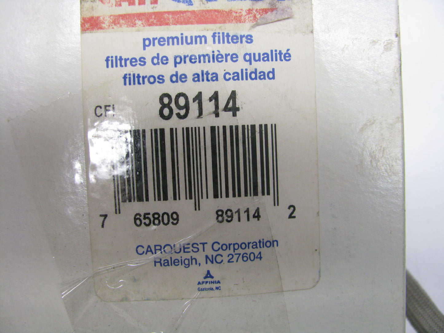 Carquest 89114 Coolant Filter Replaces PR8591 24114 LFW5875 WF2108 P554019