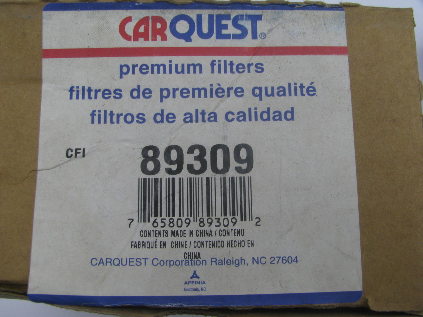 Carquest 89309 Fuel / Water Separator Filter Base - 3/4'' Hole Diameter Wix 24309