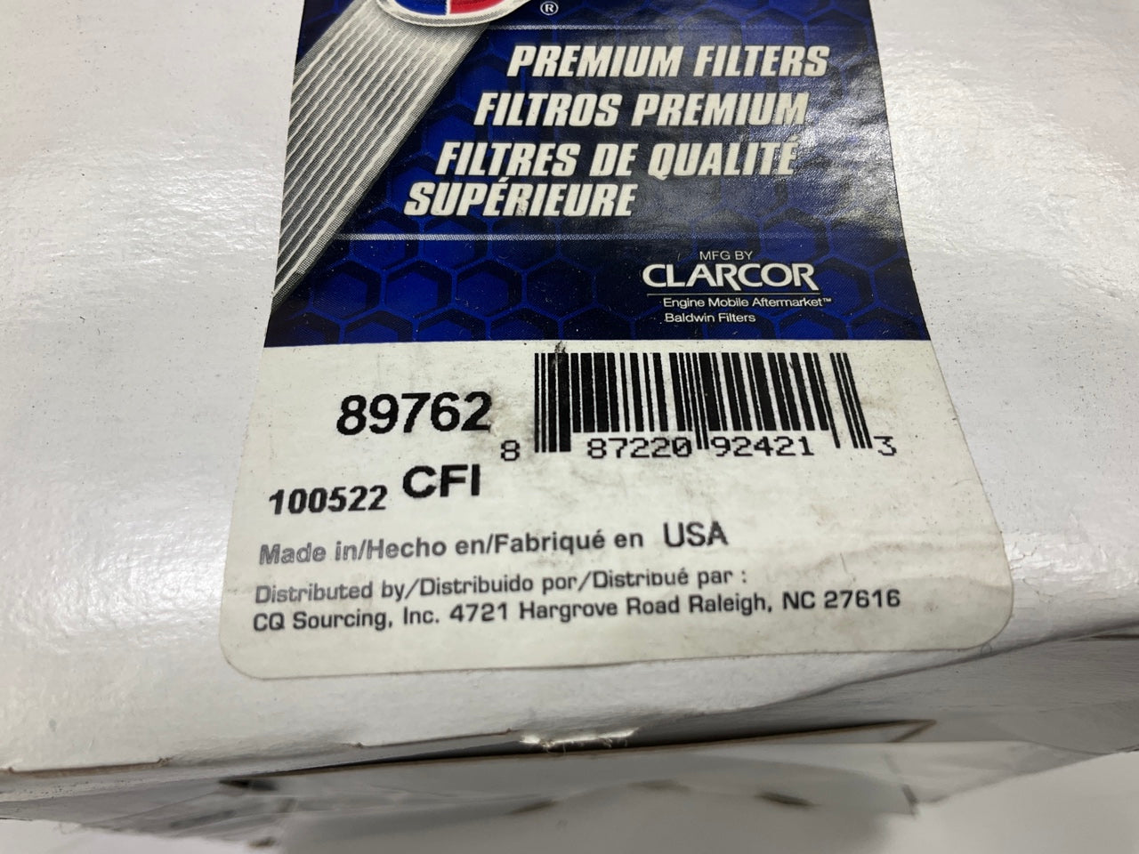 Carquest 89762 Engine Oil Filter Housing Mount Adapter, Replaces 24762, HPK2