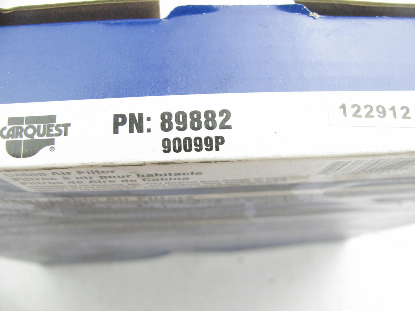 Carquest 89882 Cabin Air Filter