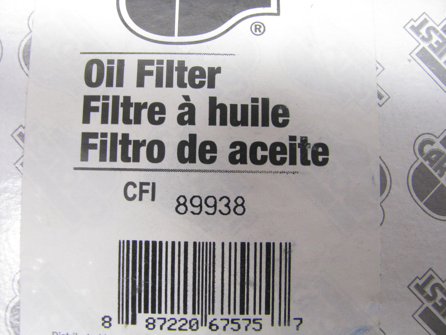 Carquest 89938 Oil Filter Replaces CH6007 57938 ML16808 P7007 LF657 89939