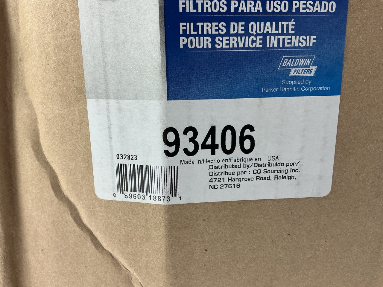 Carquest 93406 Air Filter - Replaces 87267363, RS5685