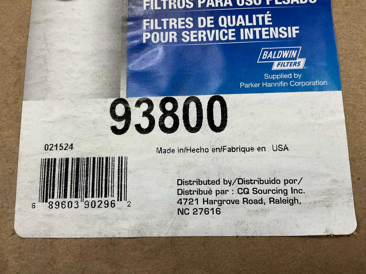 Carquest 93800 Air Filter Replaces PA30207; 7003489; P609221, AT396133, 49221