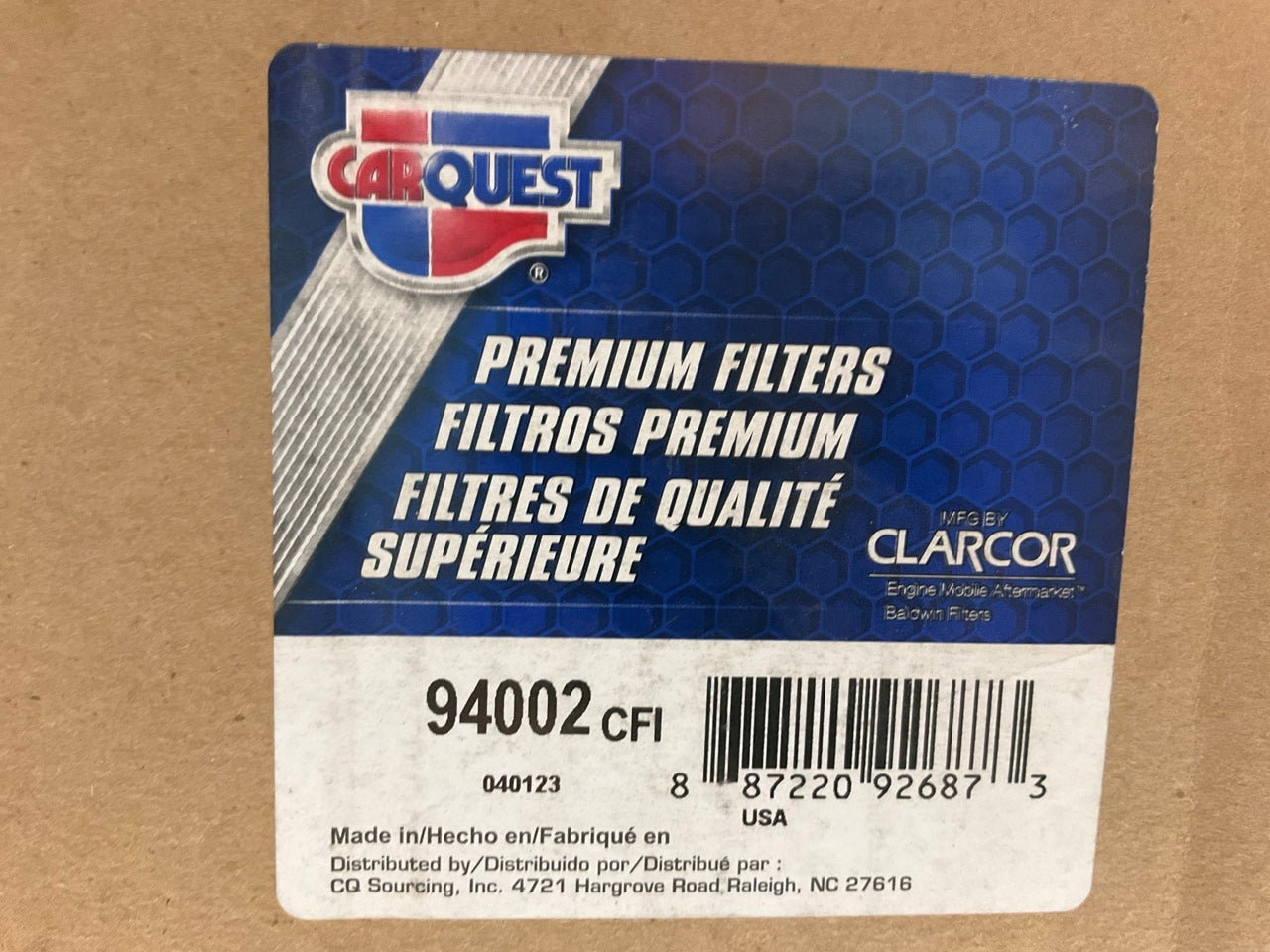 Carquest 94002 Hydraulic Filter - Replaces PT9557, P502270, 4443773, WL10002