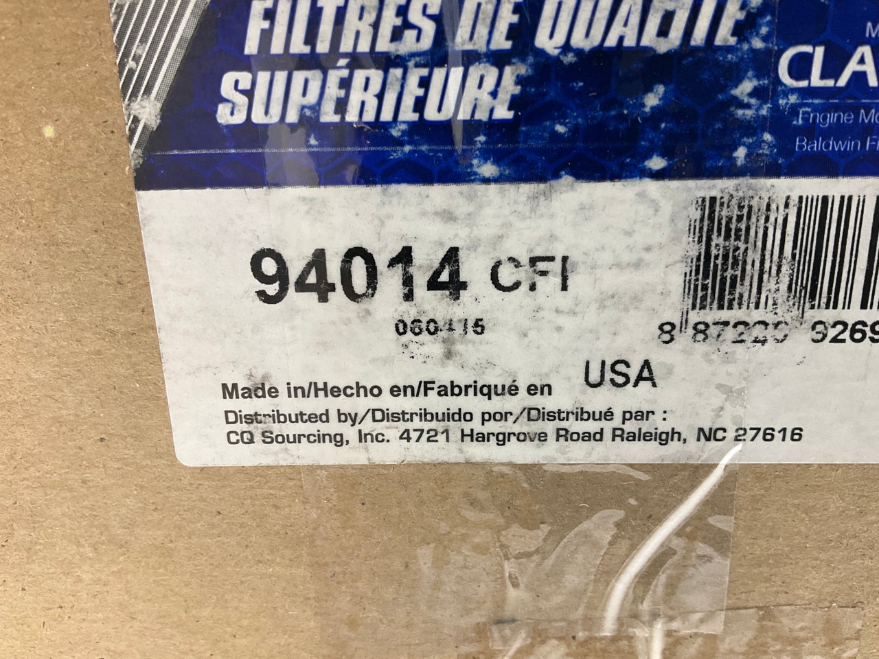 Carquest 94014 Oil Filter Replaces SL10014 WL10014 400014 WD13145