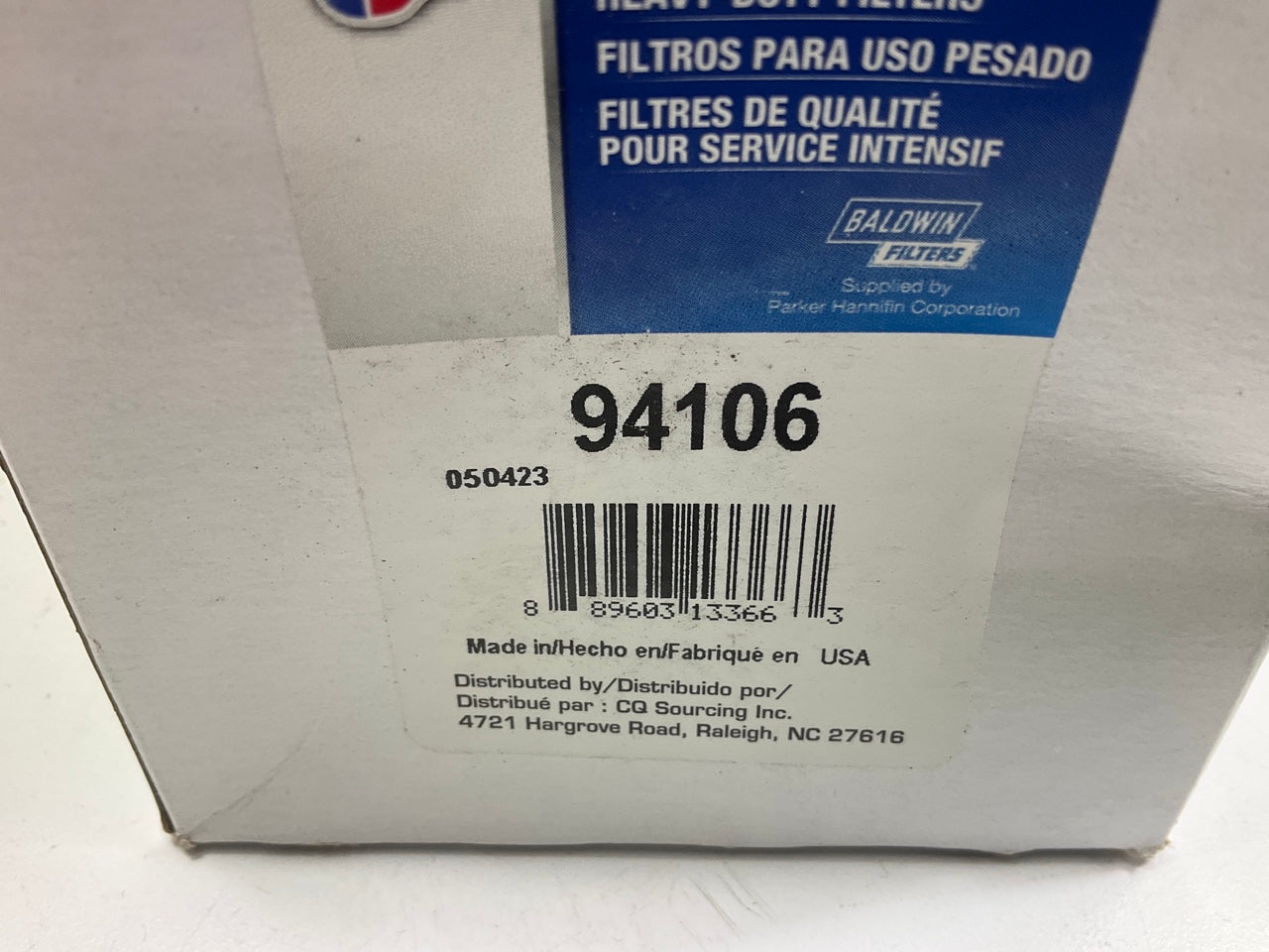 (2) Carquest 94106 Engine Oil Filter Replaces B7152 1220893 1220897 HH16432430