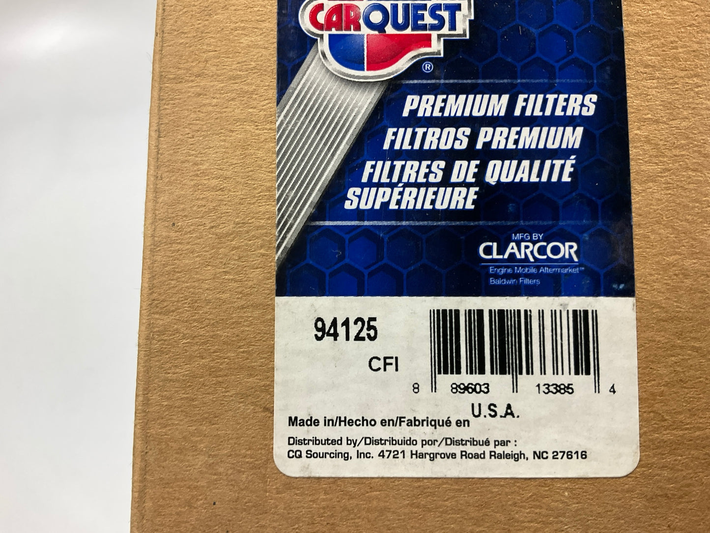 Carquest 94125 Automatic Transmission Filter For Allison 5000 6000 8000 9000