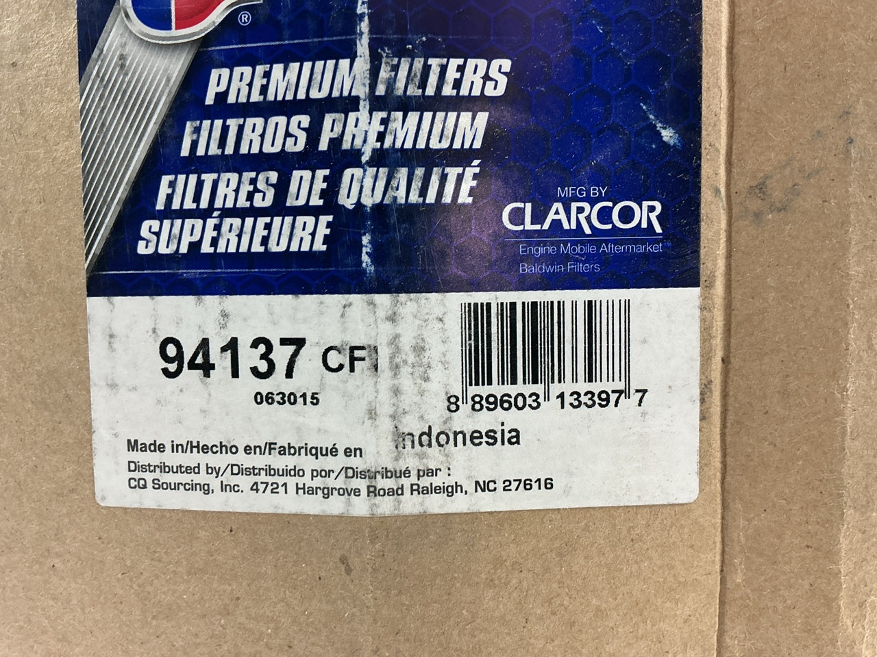 Carquest 94137 Hydraulic Filter - Replaces 21N6012210, BT9377, P550615, HF28894