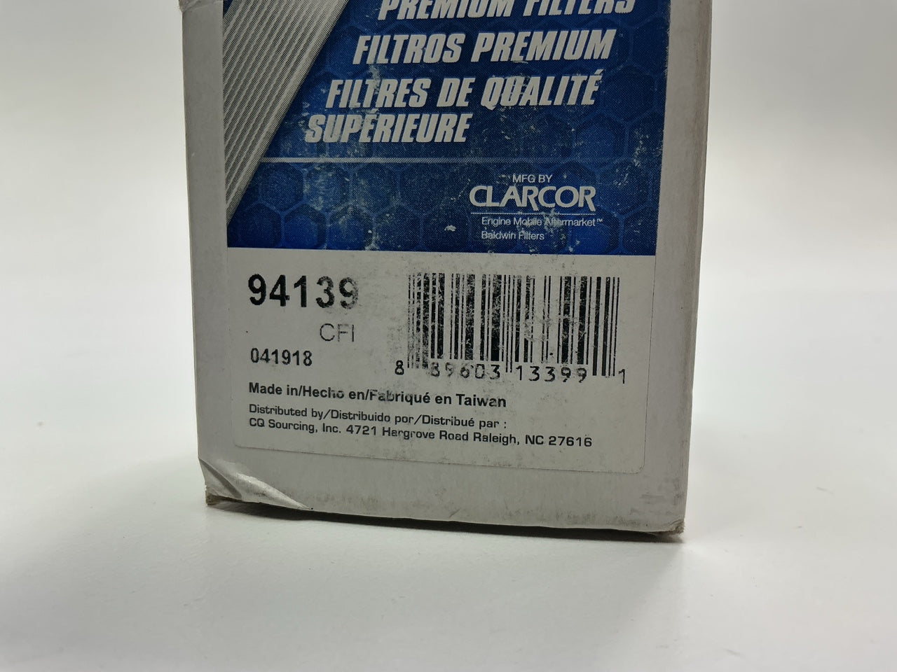 Carquest 94139 Wire Mesh Supported Hydraulic Breather Replaces 14500233, W01AG40