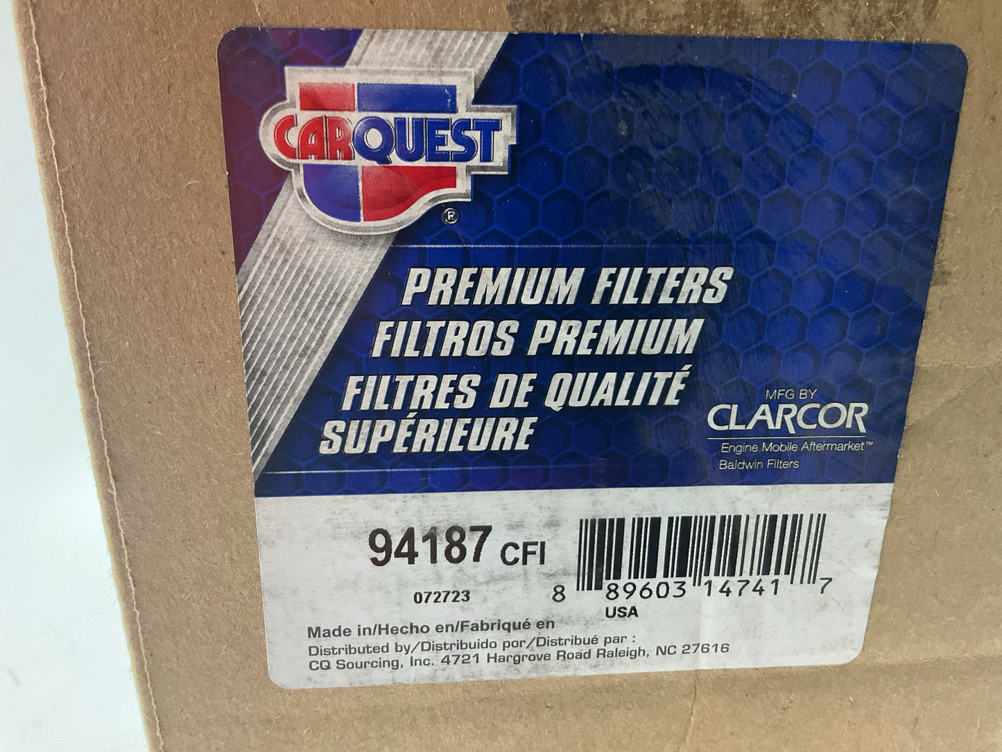 Carquest 94187 Hydraulic Filter - Replaces Wix R18D10GP, Baldwin PT8971MPG