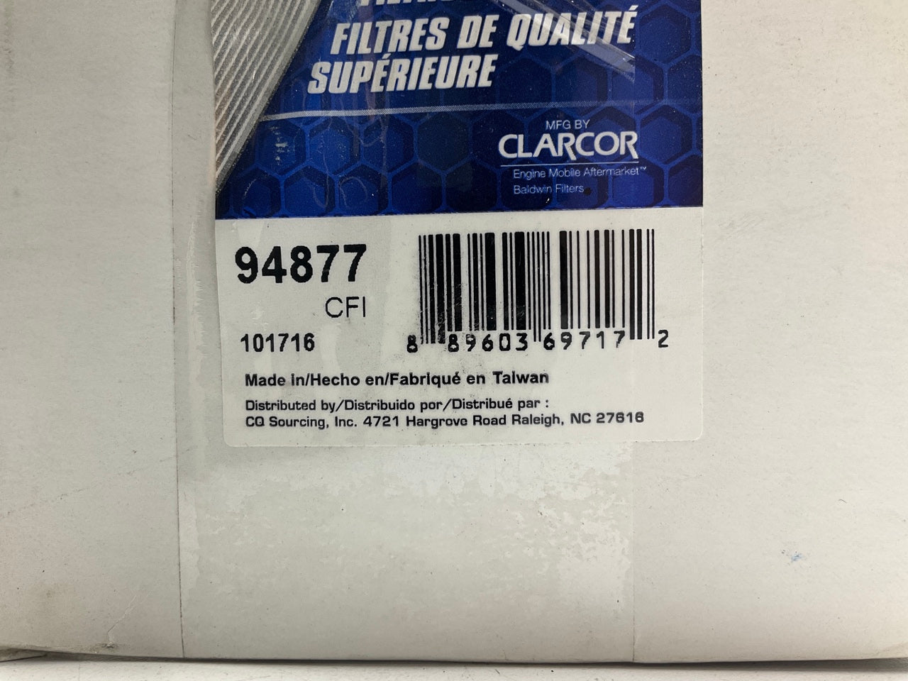 Carquest 94877 Hydraulic Filter Replaces Mitsubishi 8137523600, Baldwin PT23535