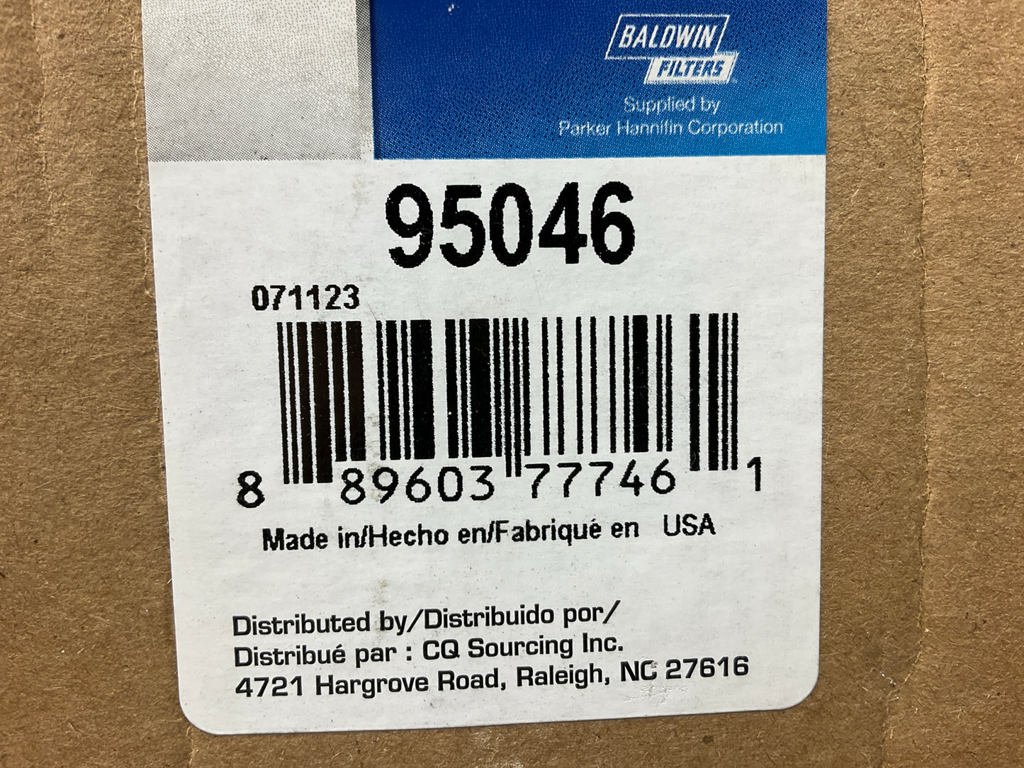 (2) Carquest 95046 Heavy Duty Oil Filters, Replaces BT23543MPG, P576064, HF29038