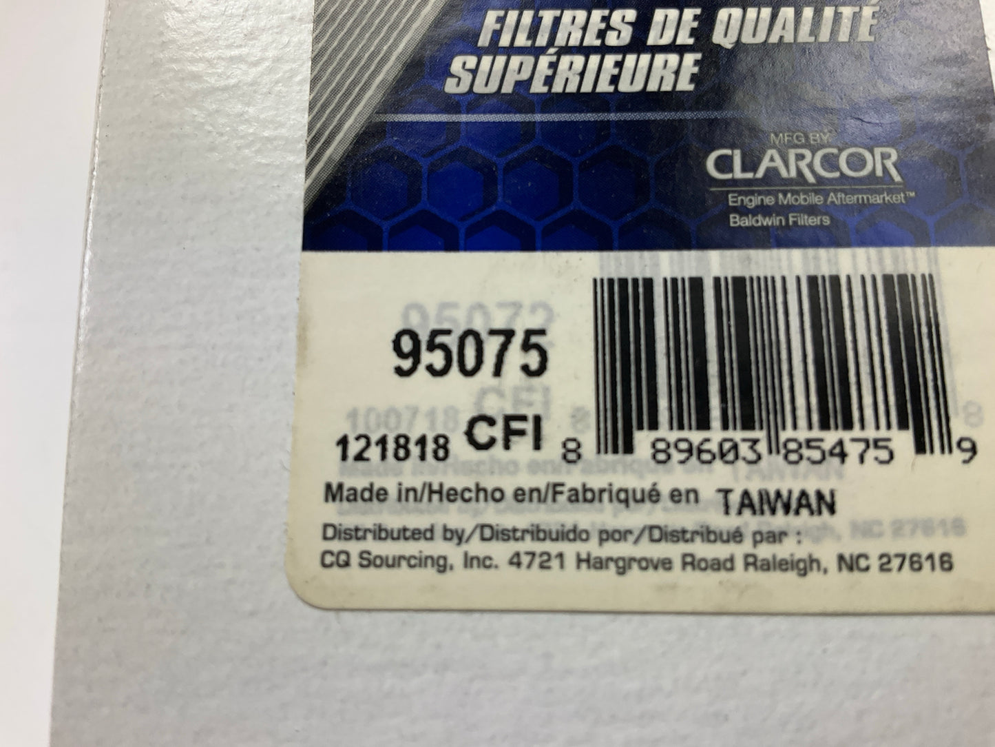 Carquest 95075 Hydraulic Filter Element - Replaces 7024037, PT23561MPG