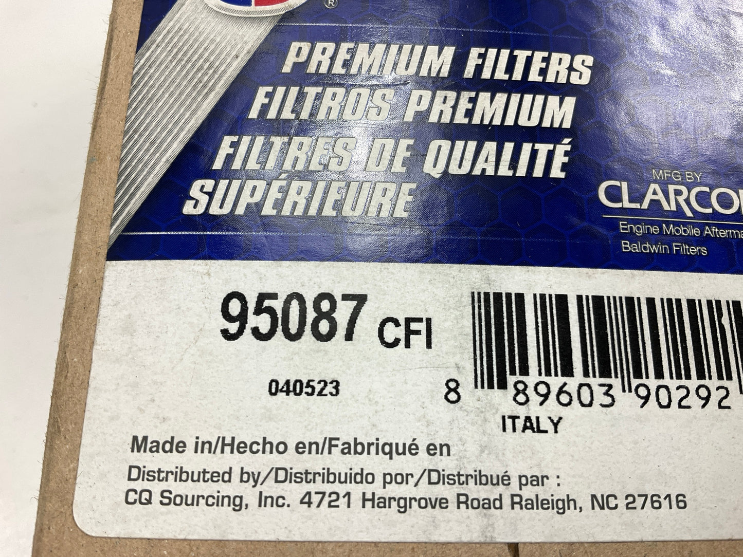 Carquest 95087 Air Oil Separator Filter For Gardner Denver EBBQBA EBBQCA EBBQDA