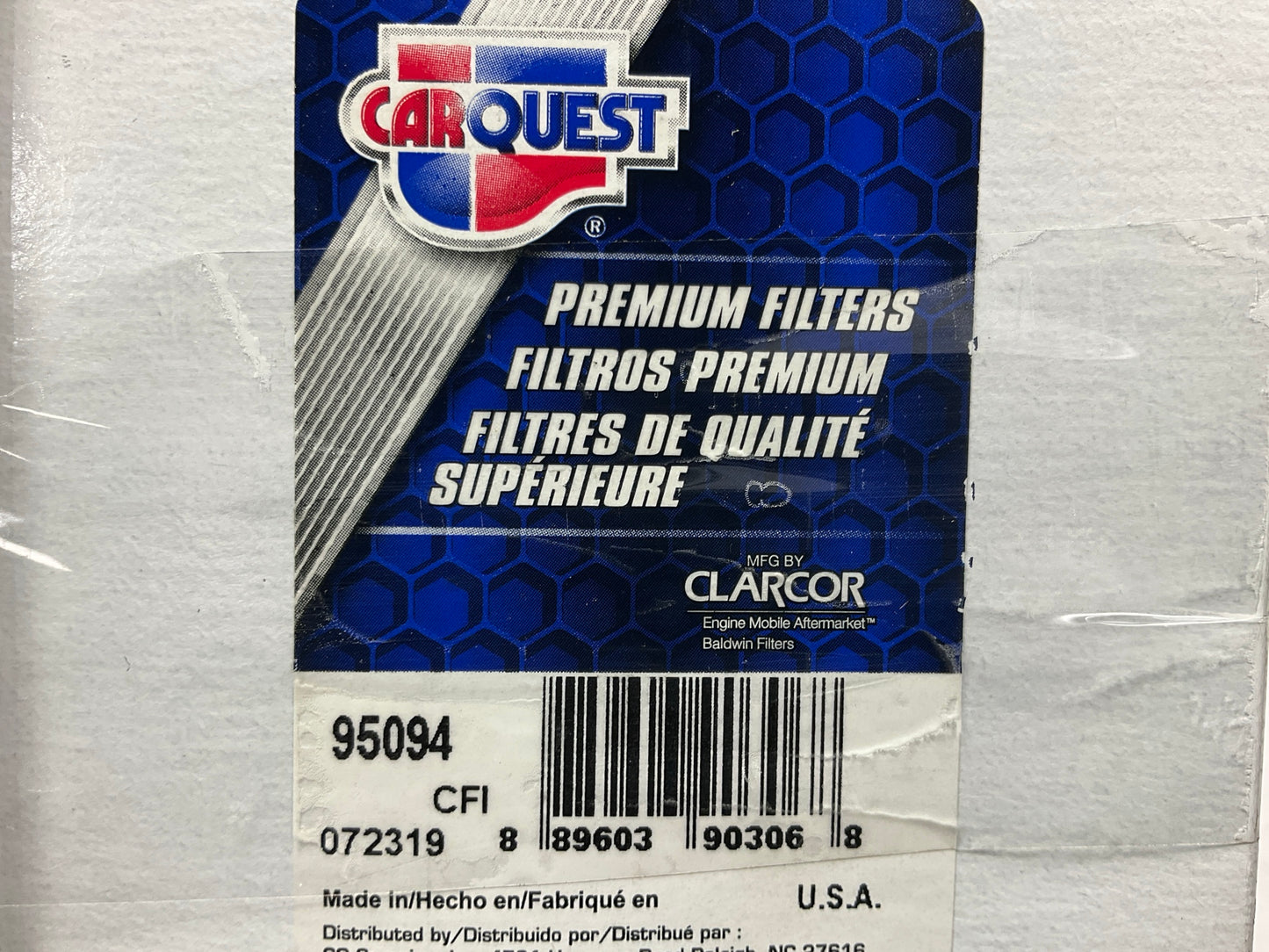 (2) Carquest 95094 Hydraulic Filter Replaces W01AG515, PT8404MPG, PT23597-MPG