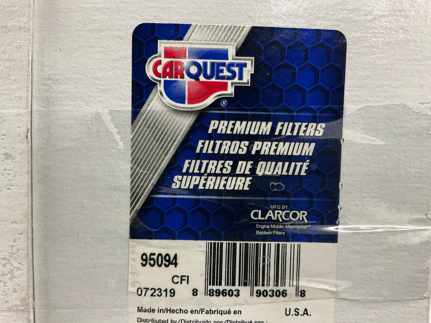 Carquest 95094 Hydraulic Filter Replaces W01AG515, PT8404MPG, PT23597-MPG