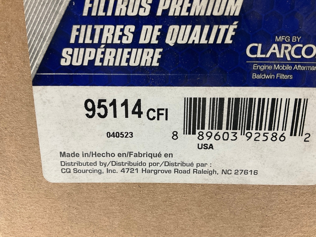 Carquest 95114 Hydraulic Filter Replaces 57546 HF35438 P170546 7546