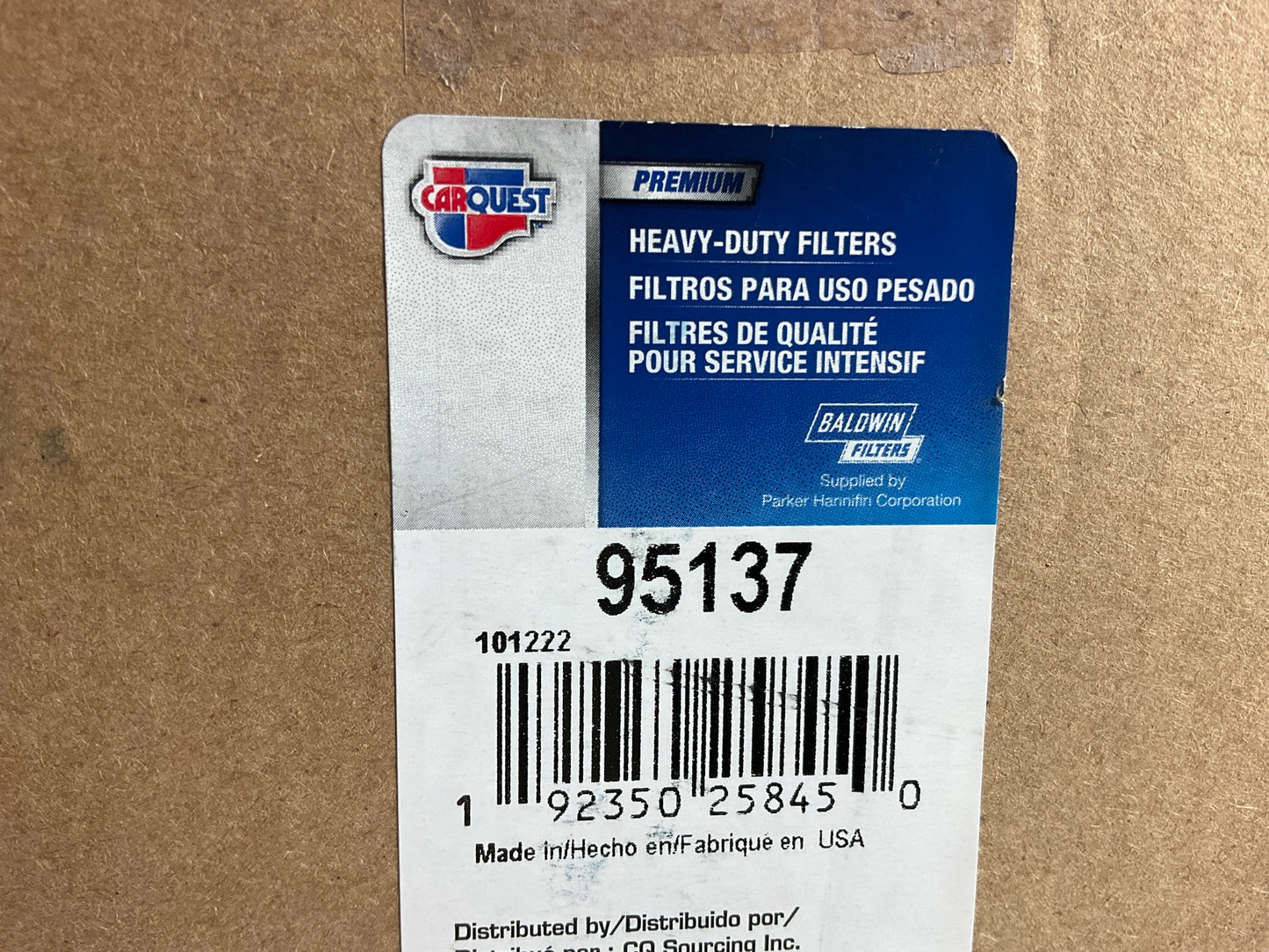 Carquest 95137 Hydraulic Filter - Replacement For CAT 465-6506, BT40066MPG
