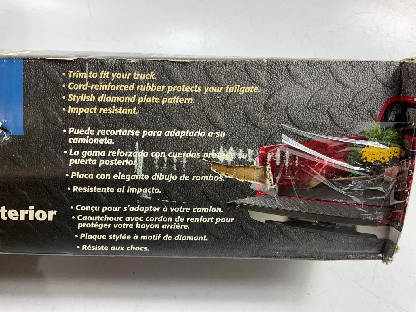 MISSING HARDWARE - Trim-To-Fit Tailgate Rubber Liner Mat 60-7/8'' X 19-3/4''