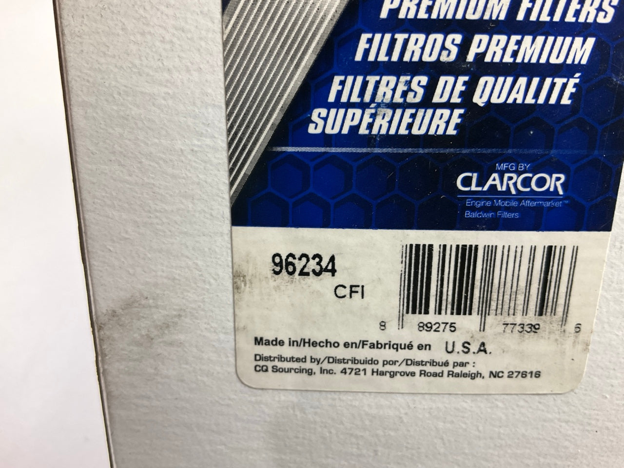 Carquest 96234 Fuel Filter - Replaces BF13, P550238, F56028, 39069, 16403Z9001