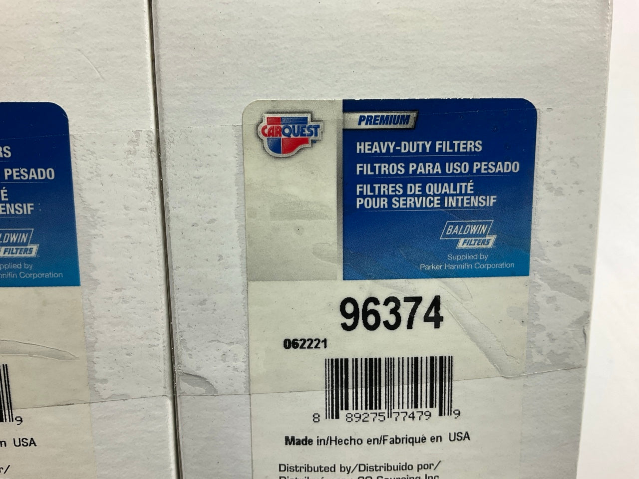 (2) Carquest 96374 Hydraulic Filter Replaces 51467, F88379, 5J8879, 789644
