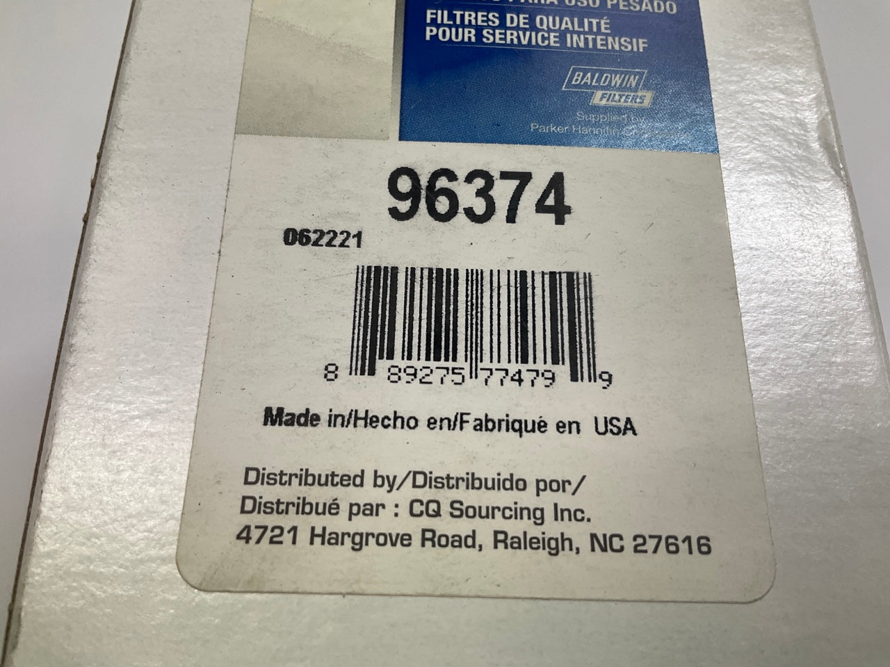 Carquest 96374 Hydraulic Filter Replaces 51467, F88379, 5J8879, 789644, AE25453