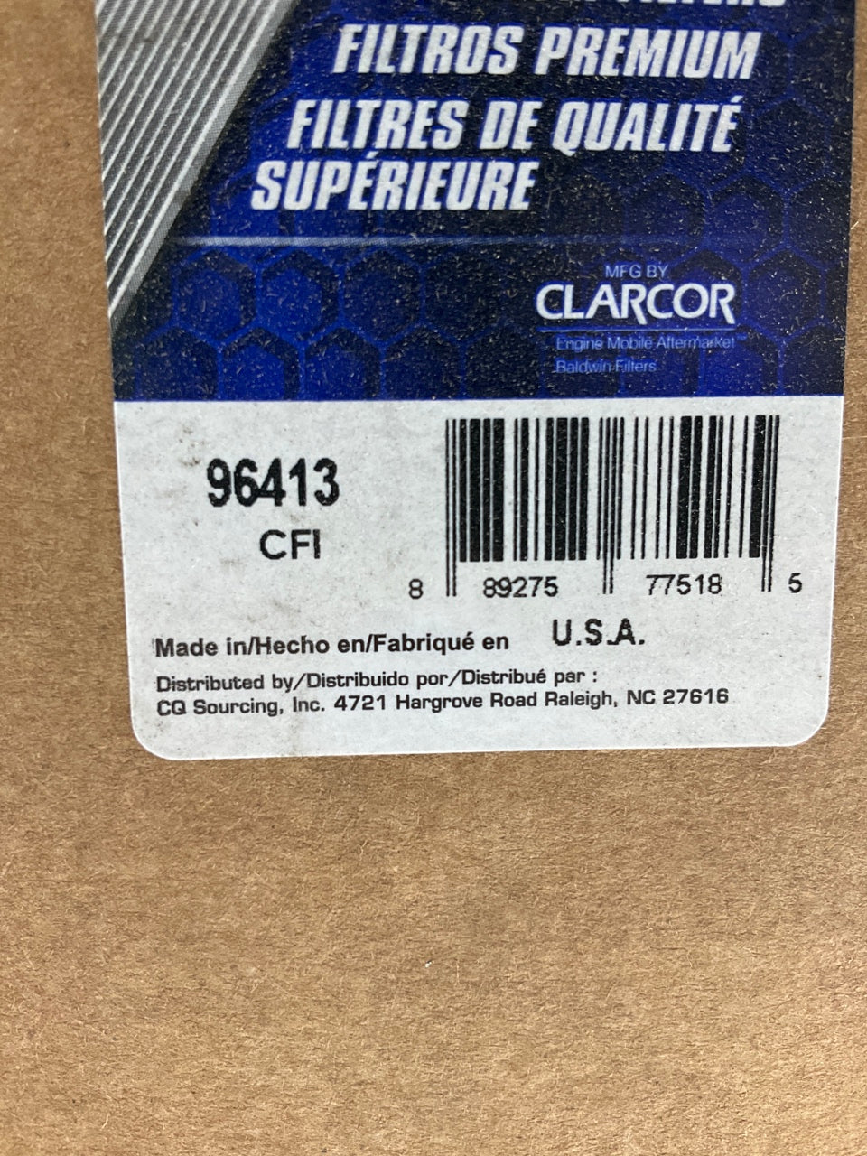 Carquest 96413 Hydraulic Filter Replaces 51849 P7254 P564055 HF6778 BT8422-MPG