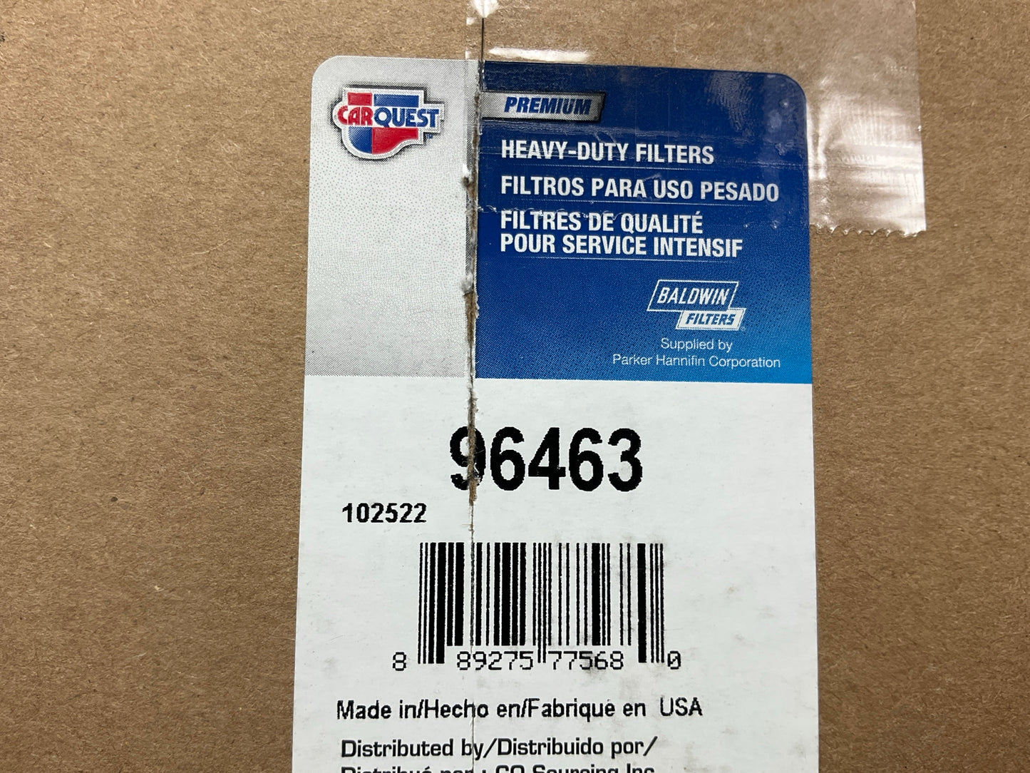 Carquest 96463 Hydraulic Filter - Replaces BT9371-MPG, MF0653913, P571539