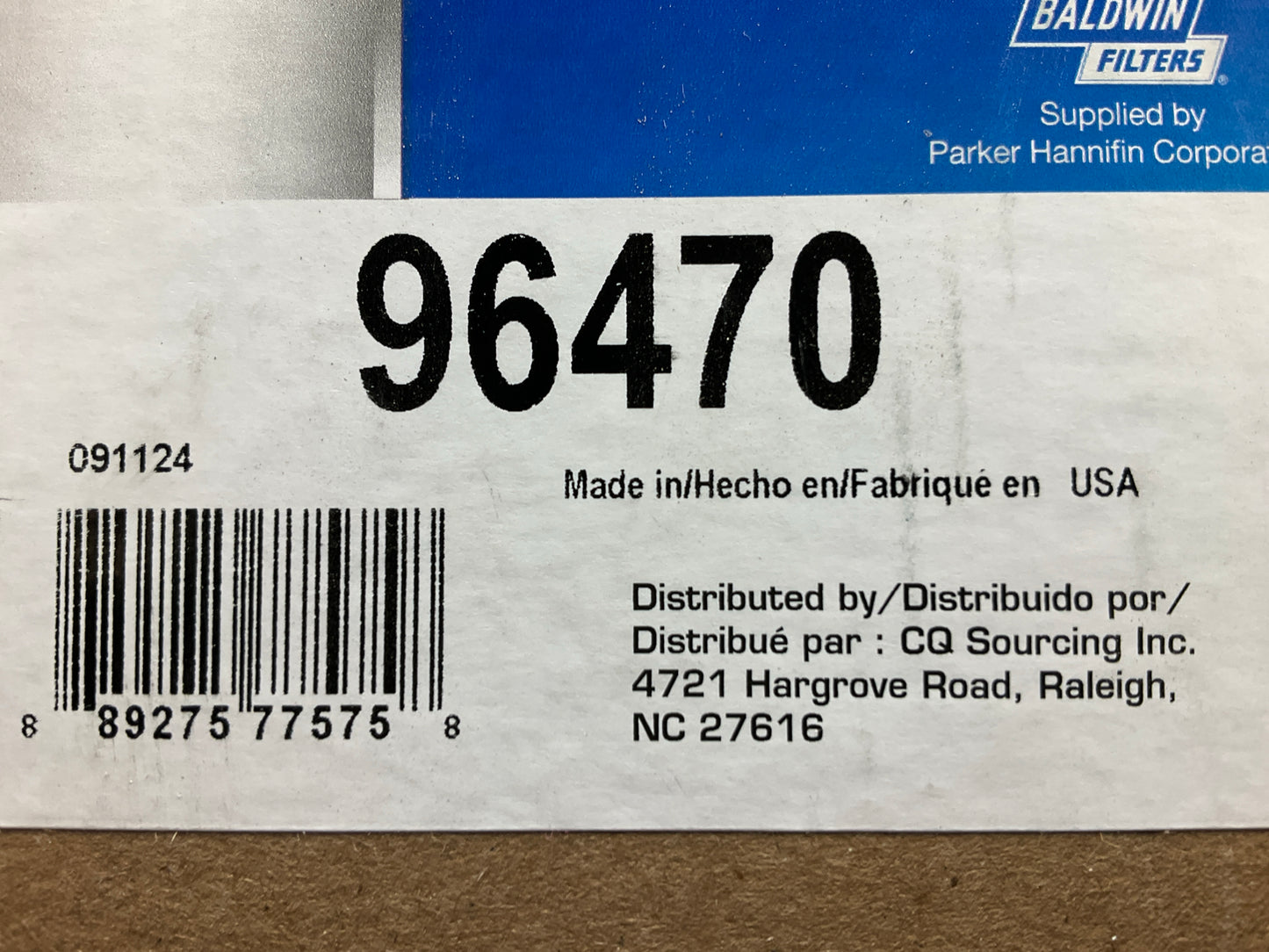 Carquest 96470 Hydraulic Filter - Replaces BT8805MPG, P8656, AT172912, LFH8263