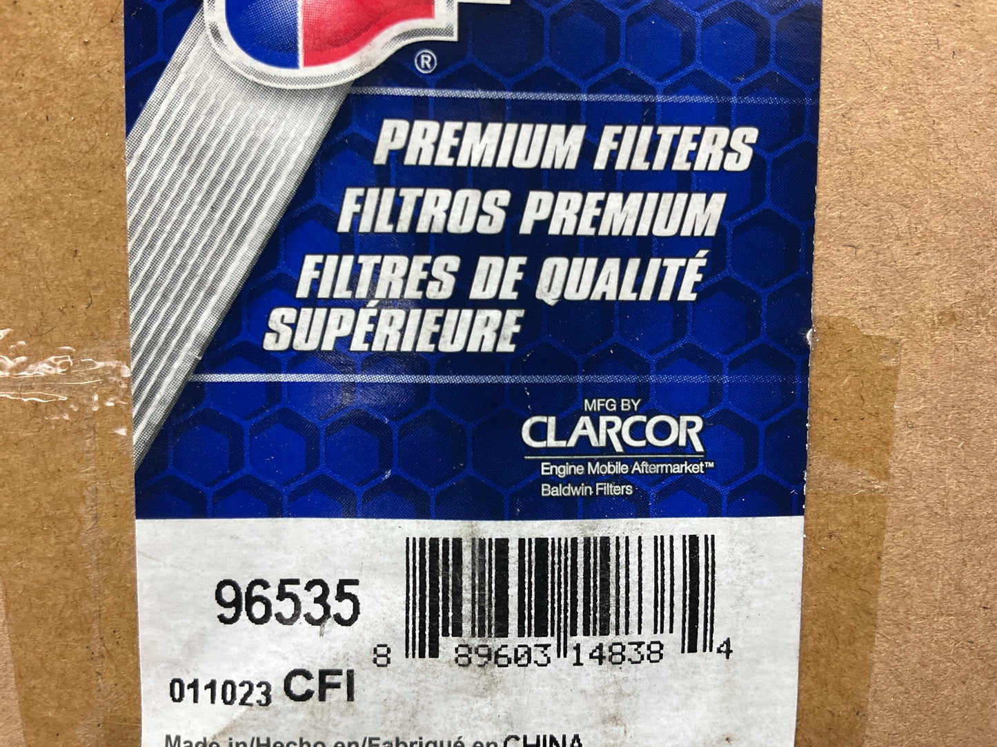 Carquest 96535 Fuel Filter Adapter Kit Convert Base From Housing To Spin-on