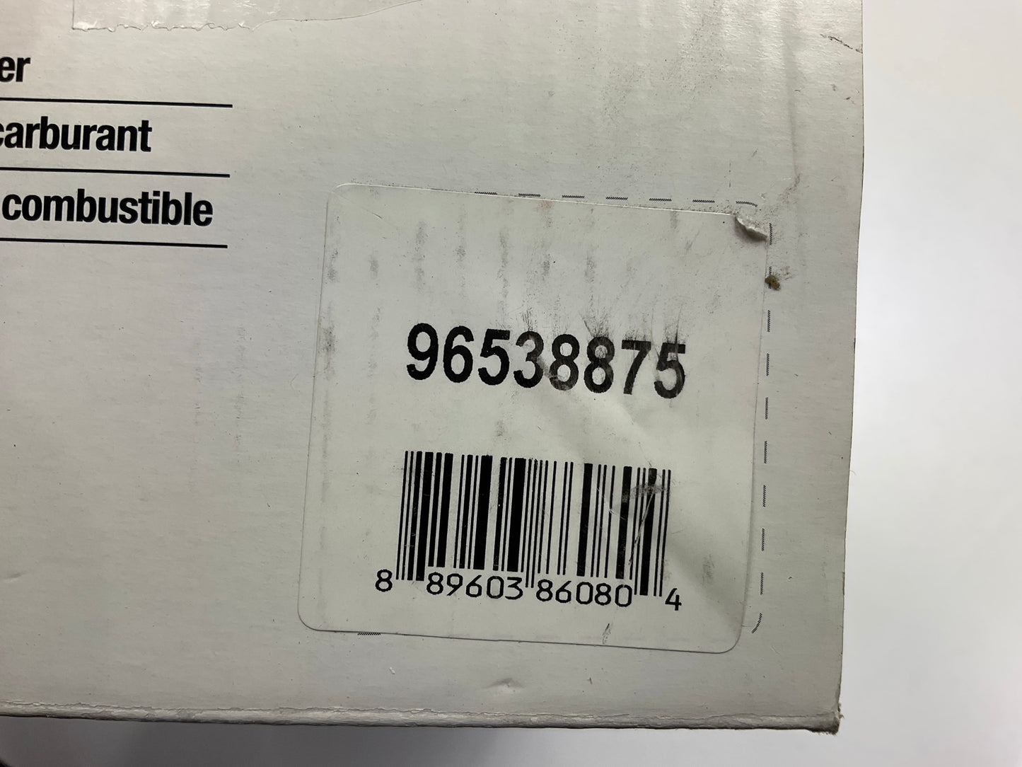Carquest 96538875 Fuel Filter For 2014-2015 Chevrolet Cruze DIESEL ONLY