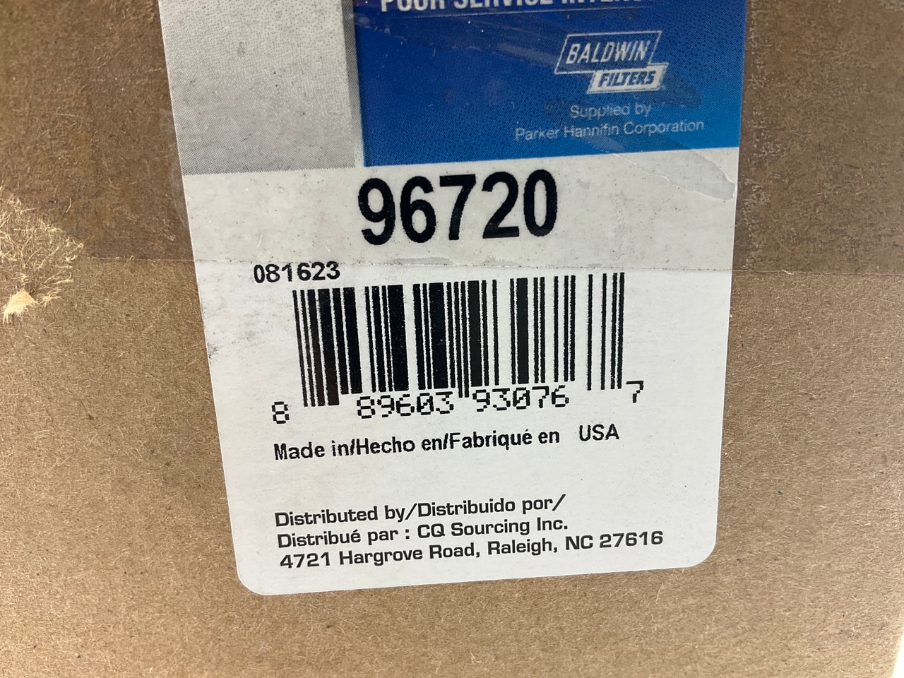 (2) Carquest 96720 Fuel Filter - Replaces BF46121, FF5443 , 440-6213